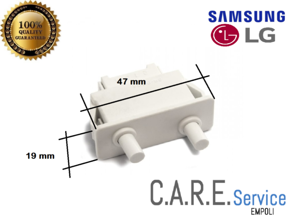 INTERRUTTORE LIUCE FRIGO FRIGORIFERO PULSANTE DA34-00006C SAMSUNG LD DAEWOO