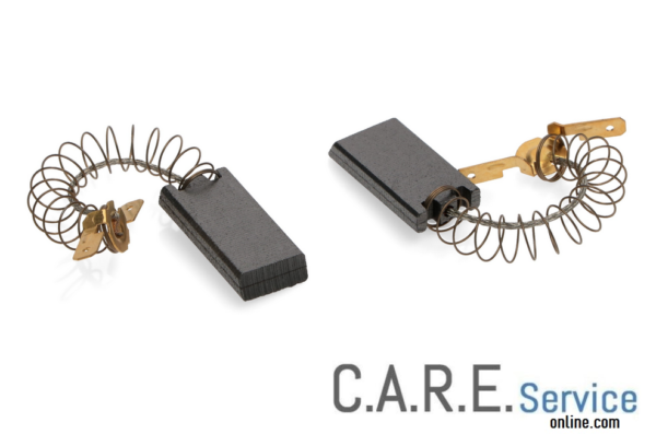 Carboncini SPAZZOLE MOTORE lavatrice 5 X15 X 27 Kit 2Pz adattabile Miele 1689370