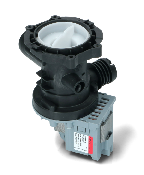 ARISTON INDESIT  POMPA SCARICO FILTRO LAVATRICE  C00119307  ORIGINALE ASKOLL