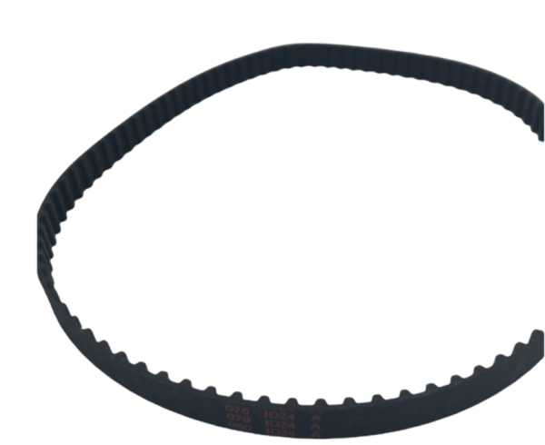 Cinghia Dentata 182 XL per Affettatrice Ausonia 220 RGV di Ricambio Ricambi Nera