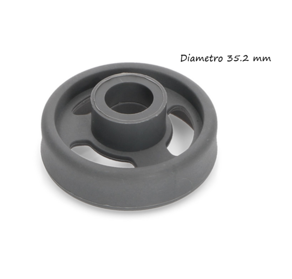 KIT 8 RUOTE PER CESTO INFERIORE LAVASTOVIGLIE HOTPOINT ARISTON INDESIT C00056347