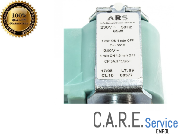 POMPA ACQUA ARS CP3A/ST MACCHINA CAFFE' E VARIE 65W - 15 bar