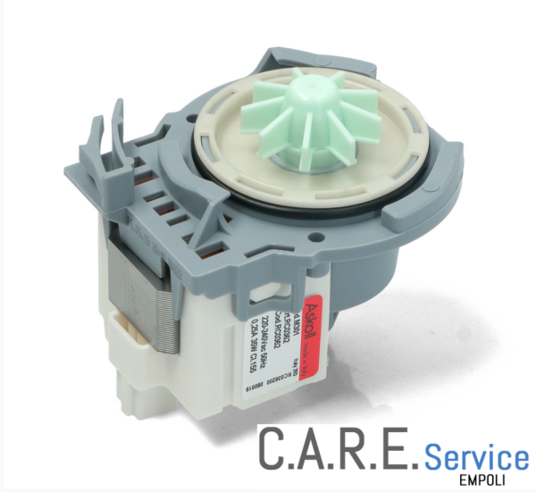 POMPA SCARICO LAVASTOVIGLIE WHIRLPOOL IGNIS 481236018558 ASKOLL ORIGINALE