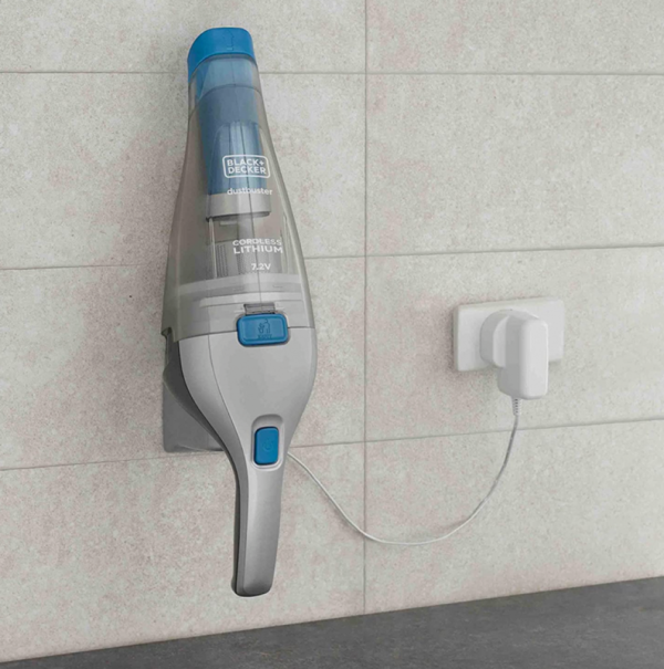 Aspiratore Ricaricabile aspirabriciole 7,2V - 10,8Wh, BLACK+DECKER con Accessori