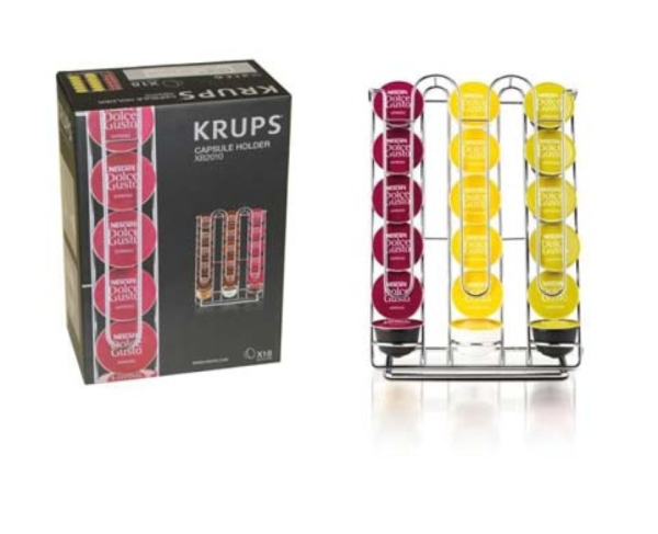 Porta-capsule da 18 cialde Dolce Gusto Krups per capsule Nestlè Dolce Gusto