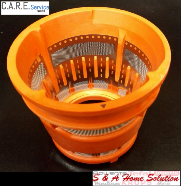 FILTRO ESTRATTORE ARANCIONE PER MOULINEX INFINY JUICE ZU255 - ZC255