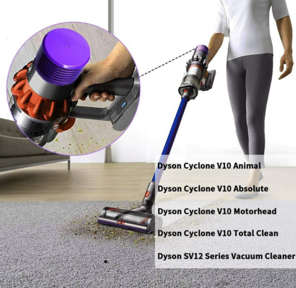Filtro Compatibile Ricambio Aspirapolvere Dyson Senza Fili Serie V10 SV12