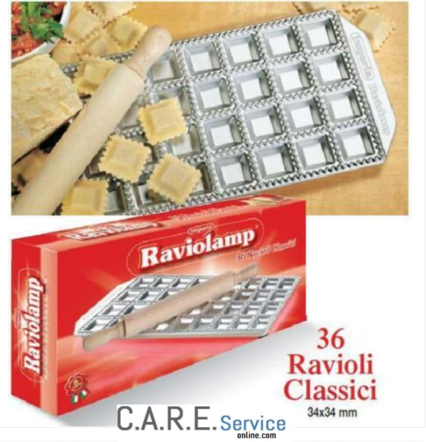IMPERIA RAVIOLAMP - FORMINE STAMPI RAVIOLI - 36 RAVIOLI CLASSICI - MOD.308