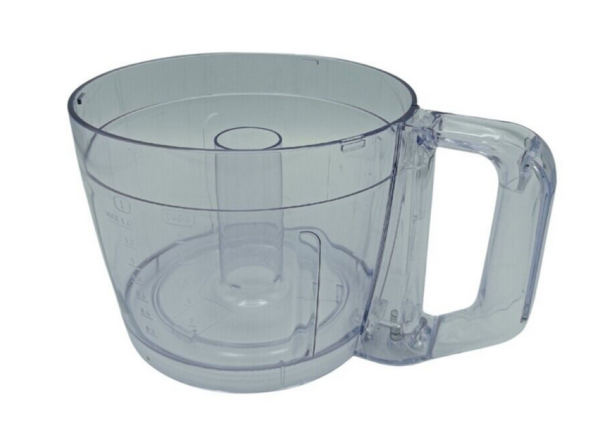 Bicchiere Ciotola in plastica ricambio per Moulinex FP2461 Easy Force MS-651809