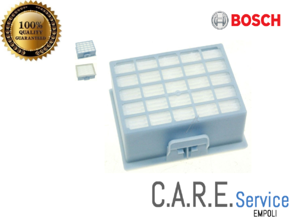 Filtro Bosch BBZ156HF HEPA aspirapolvere GL-40 GL-30 00576833 Ricambio adattabil