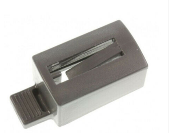 TASTO FERMO POSTERIORE CESTO LAVASTOVIGLIE ARISTON C00386600 IN PLASTICA GRIGIO