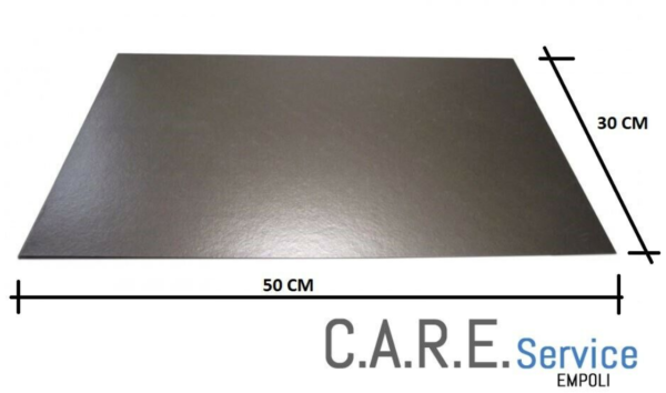 ISOLANTE PER FORNO MICROONDE FOGLIO PELLICOLA MICA RIGIDO CM 50 X 30  -1 FOGLIO