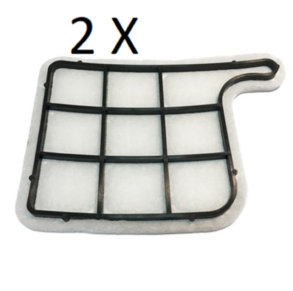 2 X GRIGLIA FILTRO PROTEZIONE MOTORE PER FOLLETTO KOBOLD VK 135 136