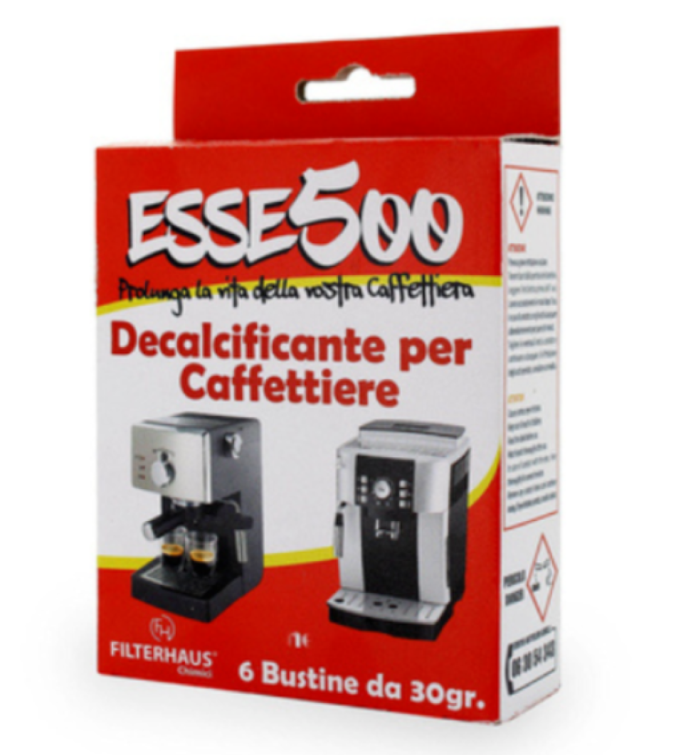 DECALCIFICANTE CAFFETTIERE PER SAECO GAGGIA ARIETE MOKONA DELONGHI 6  BUSTINE - C.A.R.E. Service Shop Online
