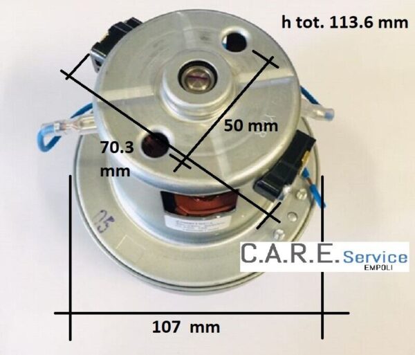 Motore 220-240V 23800TSC-L Originale per Aspirapolvere Compact Power ROWENTA