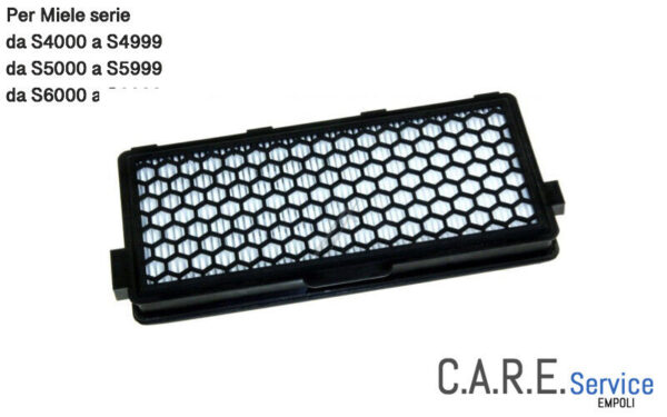 FILTRO HEPA ADATTABILE MIELE PER SERIE S4000 A S4999 S5000 A S5999 S6000 A S6999