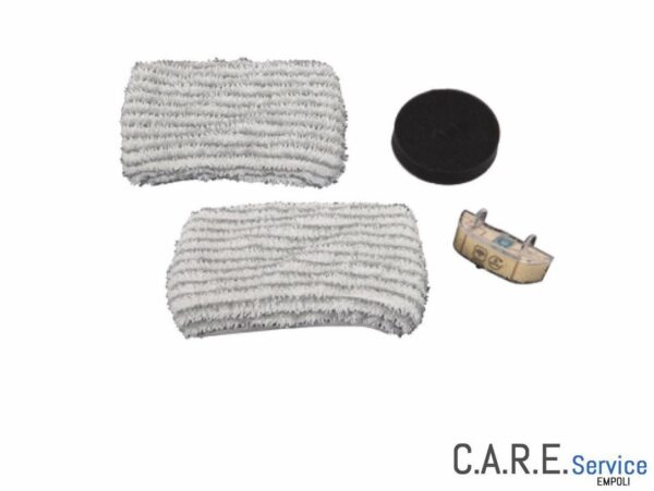 ROWENTA KIT 2x PANNO + FILTRO ANTI CALCARE + SPUGNA CLEAN & STEAM RY7535 RY7557