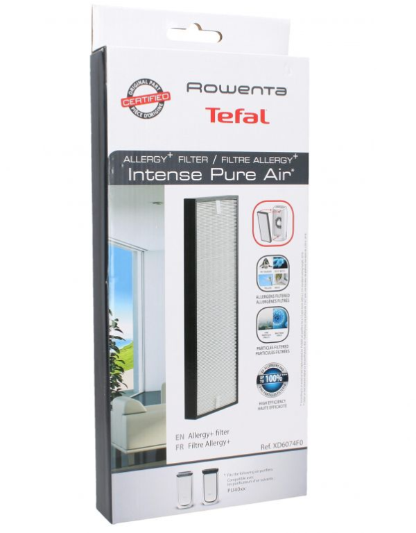 ROWENTA PURIFICATORE D'ARIA PU4020 PU4010 FILTRO DI RICAMBIO XD6074F0