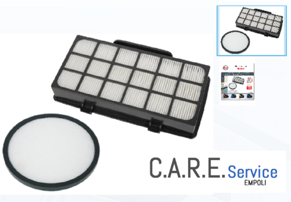 Rowenta kit filtri Hepa per  serbatoio aspirapolvere X-Trem Power Cyclonic RO698