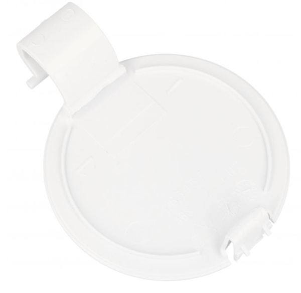 Sportello ricambio filtro lavatrice Beko WCY81233PTLC originale 2839570100