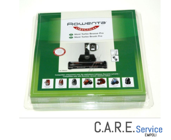 SPAZZOLA ROWENTA SILENCE FORCE MULTICYLONIC MAXI TURBO CON ATTACCO LOCK SYSTEM