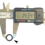 O ring per caldaia Frog Didiesse. COPPIA di guarnizioni diametro mm 14.34 circa