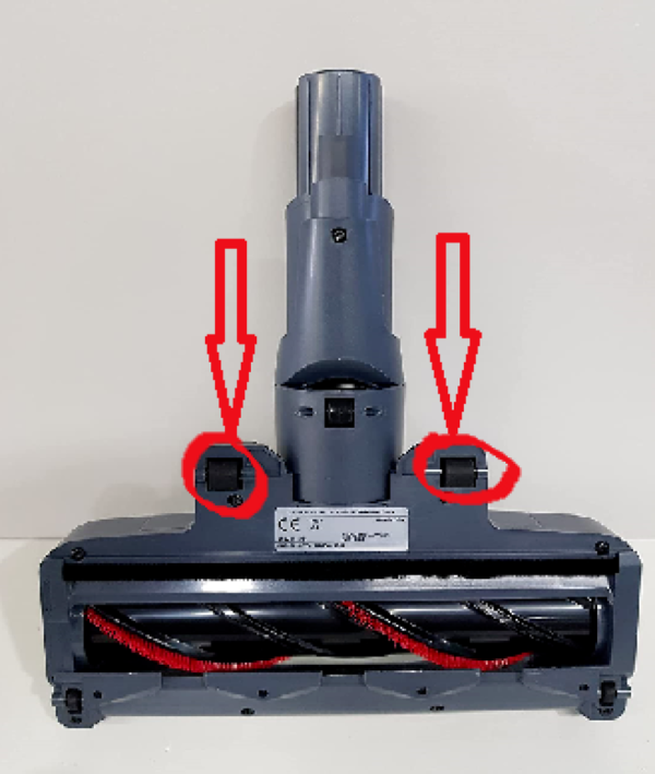 ROWENTA COPPIA RUOTE POSTERIORI PER SCOPA XFORCE 11.60 14.60 RH9879 RH9890 RH999