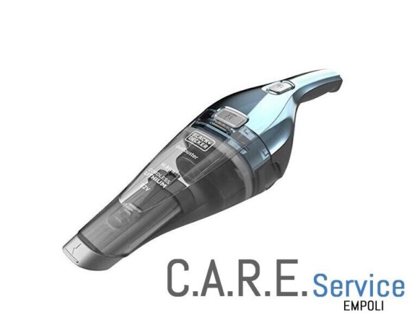BLACK+DECKER NVC220WBC NVC220WBC-QW, Aspiratore Ricaricabile Aspirabriciole 7.2V