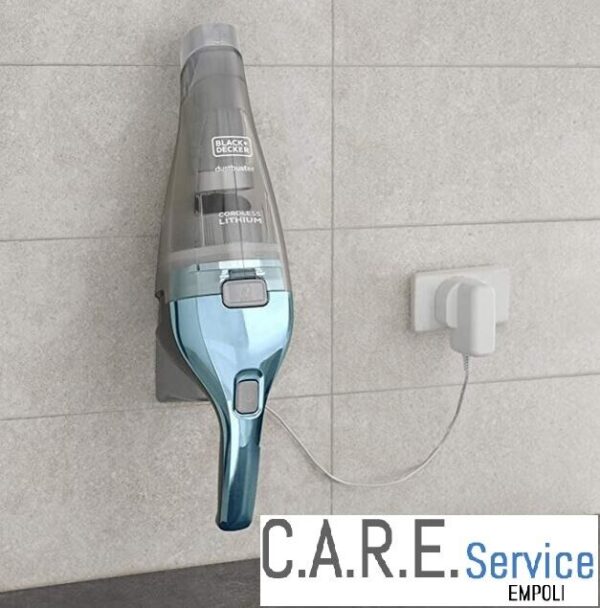 BLACK+DECKER NVC220WBC NVC220WBC-QW, Aspiratore Ricaricabile Aspirabriciole 7.2V
