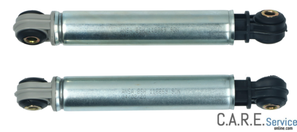 COPPIA AMMORTIZZATORI PER LAVATRICE BOSCH SIEMENS - 118869 - 90N FORO DA 8 mm