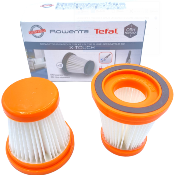 Rowenta ZR009009 Confezione da due filtri per aspirabriciole X-TOUCH AC9736WO