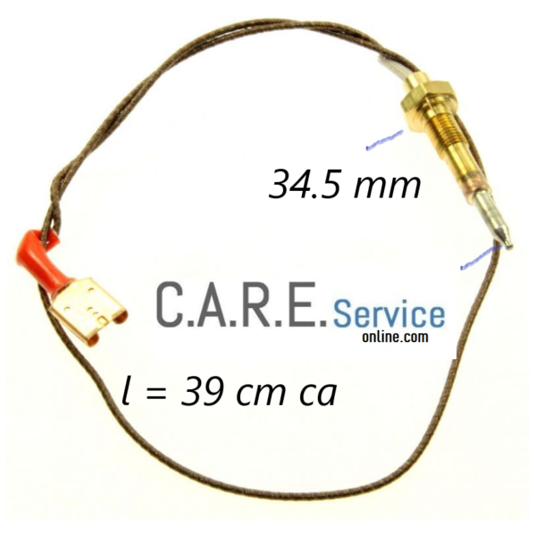 TERMOCOPPIA ARISTON INDESIT TRIPLA CORONA C00053178 BRUCIATORE PH640 ORIGINALE