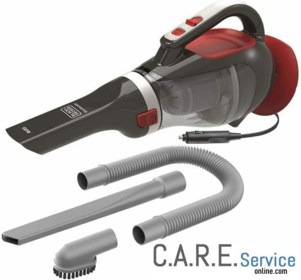 Aspirapolvere per Auto 12 V BLACK+DECKER ADV1200-XJ Accessori, Serbatoio 610 ml