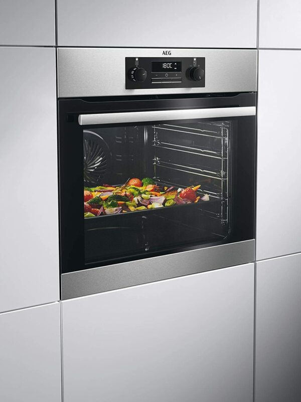 AEG - Forno multifunzione SurroundCook BEB331010M 71 lt. 3500 W Acciaio Inox -A-