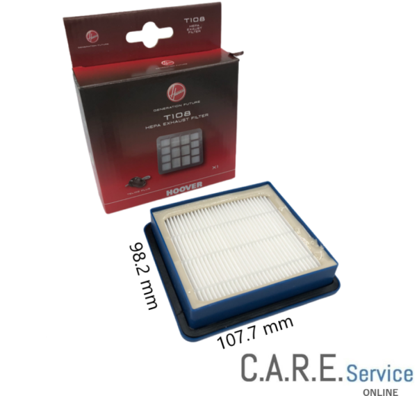 FILTRO HEPA PER ASPIRAPOLVERE HOOVER ORIGINALE TELIOS PLUS T108 TTE2420