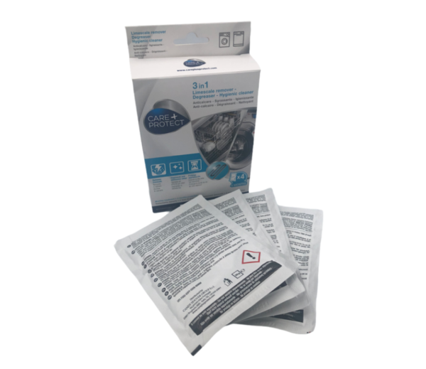 Anticalcare Lavatrici Lavastoviglie 3in1 4 bustine 50 gr.  35601769 CARE+PROTECT