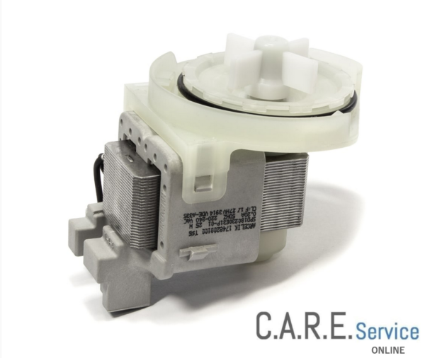 POMPA SCARICO 25W LAVASTOVIGLIE BEKO 1740300100 1748200100 481236018567 32X2769