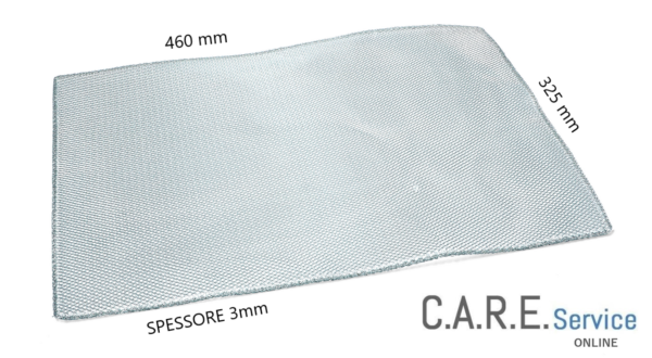 FILTRO ANTIGRASSO METALLICO  PER CAPPA FABER MISURA 460x325x3 mm -senza telaio-