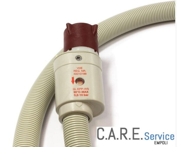Tubo Carico Acquastop Lavatrice 1,5m 3/4" Candy Hoover Rex Zanussi Whirlpool