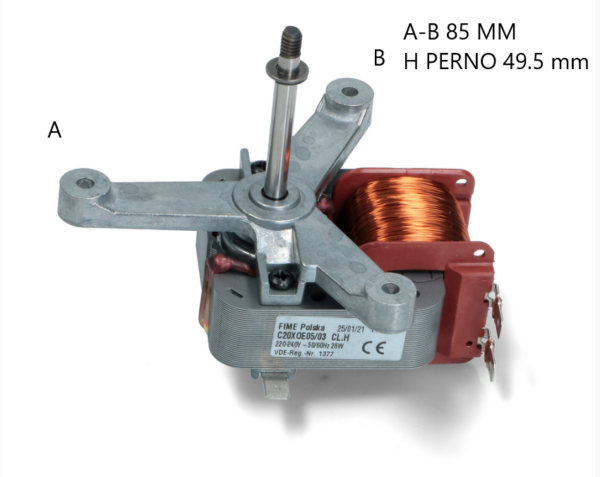MOTORE PER  VENTOLA FORNO ELECTROLUX REX ZANUSSI 4055015707