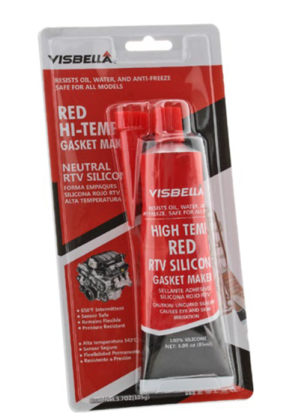 SILICONE ALTA TEMPERATURA ROSSO PER FERRO STIRO  MACCHINA CAFFÈ MOTORI AUTO MOTO