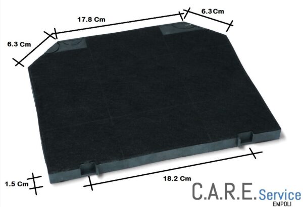 FABER filtro carbone attivo cod. 112.0157.243 x cappa cucina filtrante FF01-pc21