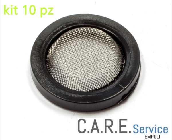 GUARNIZIONE TUBO CARICO FILTRO INOX LAVATRICE LAVASTOVIGLIE 10pz esterno Ø24mm