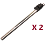 Tubo allungabile per Spazzola a Vapore Rowenta Ixeo Power QR2020 2021 2 pezzi