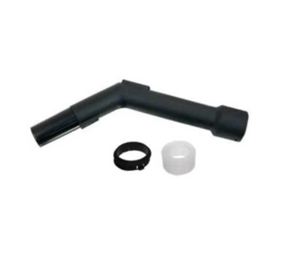 Impugnatura aspirapolvere Ø 36mm con raccordo a vite clips per flessibili Ø40mm