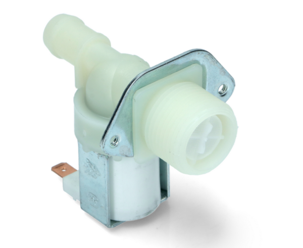 ELETTROVALVOLA CARICO ACQUA LAVATRICE   1 VIA 180° TUBO 14 mm  UNIVERSALE