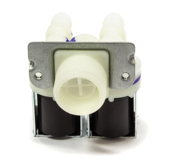 ELETTROVALVOLA DOPPIA PER LAVATRICE 2 VIE 180° UNIVERSALE BP ELBI USCITA 12 MM