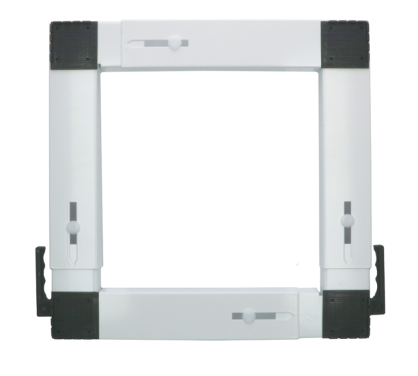 CARRELLO SUPPORTO LAVATRICE ANTIVIBRAZIONE ACCIAIO BIANCO 40-70 CM, 300 KG