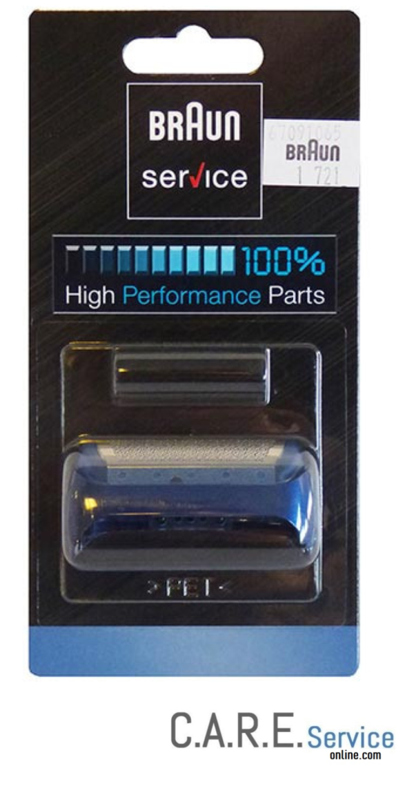 Lamina Cornice Blu CRUZER Serie 2000 BRAUN - 67091065 ORIGINALE