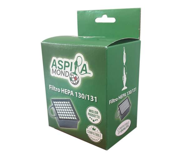 FOLLETTO VK 130 VK 131 FILTRO IGIENICO HEPA ASPIRAPOLVERE VORWERK NON ORIGINALE